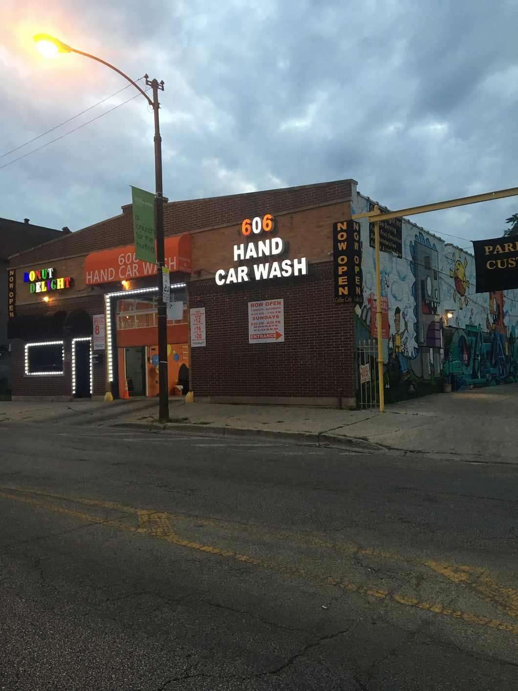 606 Car Wash and Donut Shop Website