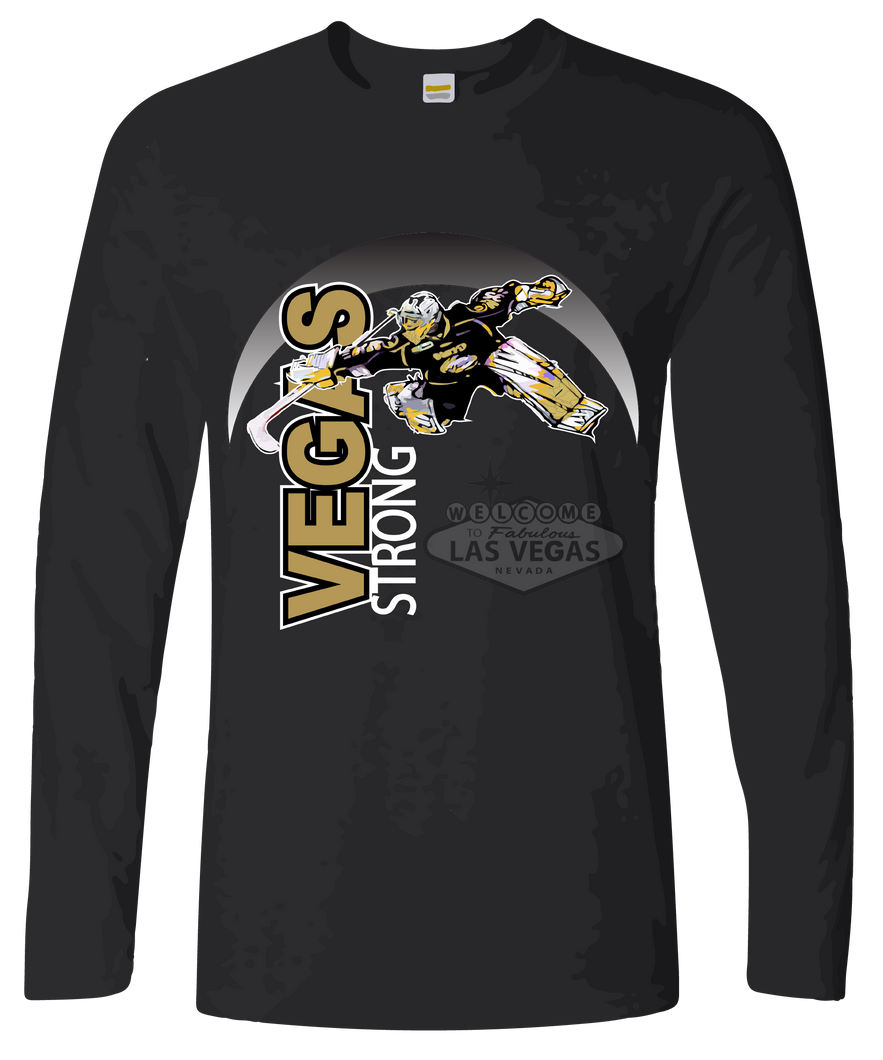 Hockey #VegasStrong Long Sleeve T-Shirt Free Shipping